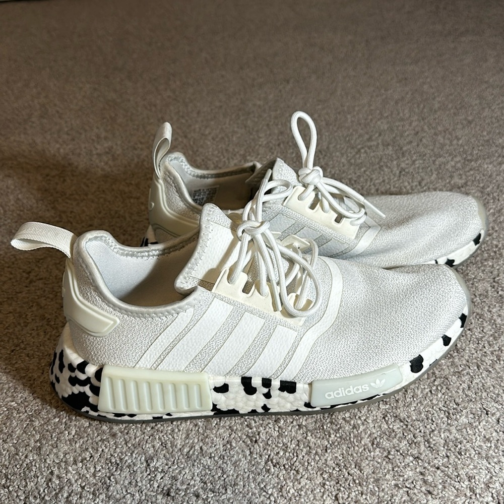 ADIDAS NMD R1 (white speckled camo sole) men’s 8